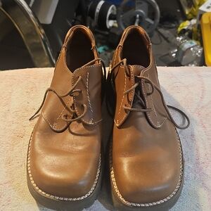 Rockport Men's Tan Leather Loafers